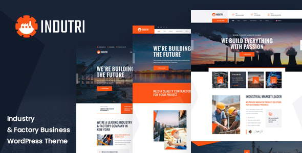Indutri – Factory & Industrial WordPress Theme icon