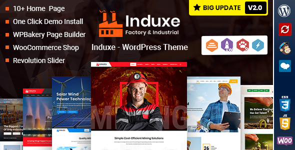 Induxe - Industry & Manufacturing WordPress Theme icon