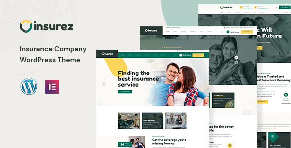 Insurez - Insurance Company WordPress Theme icon