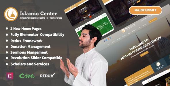 Islamic Center - WordPress Religious Theme icon