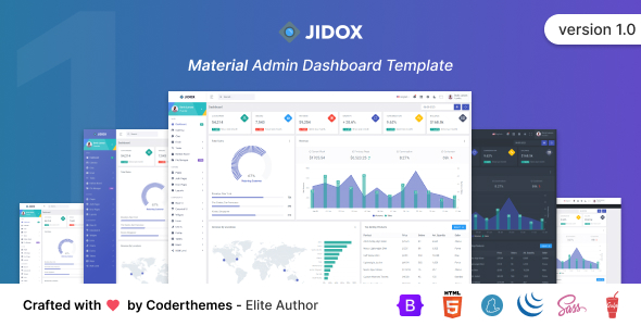 Jidox - Material Design Bootstrap UI Template icon
