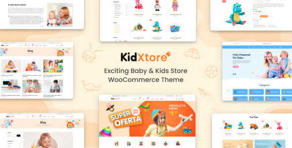 KidXtore - Baby Shop and Kids Store WooCommerce Theme icon