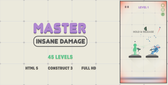 Master Insane Damage - HTML5 Game (Construct3) icon
