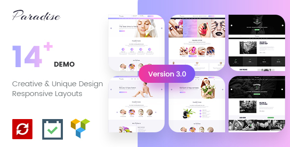 Paradise - Multipurpose Spa & Beauty WordPress Theme icon