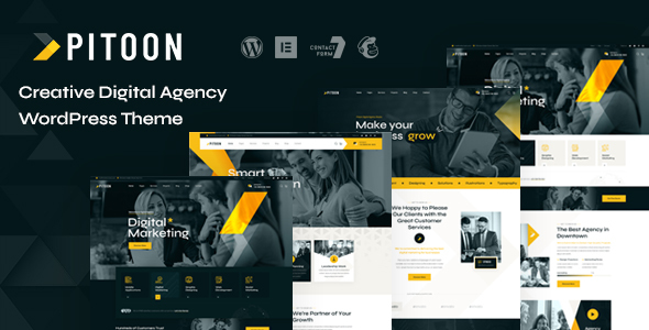 Pitoon - Creative Digital Agency WordPress Theme icon