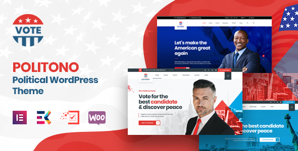 Politono - Political Election Campaign WordPress Theme icon