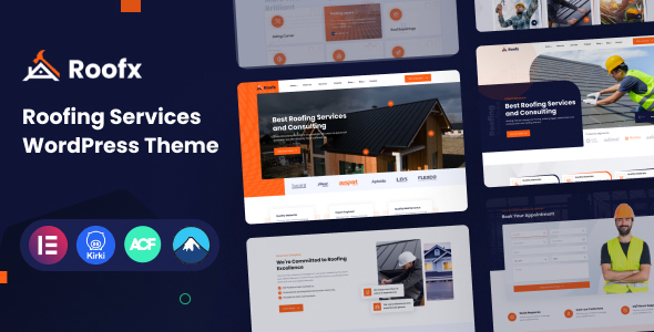 Roofx - Roofing Services WordPress Theme icon