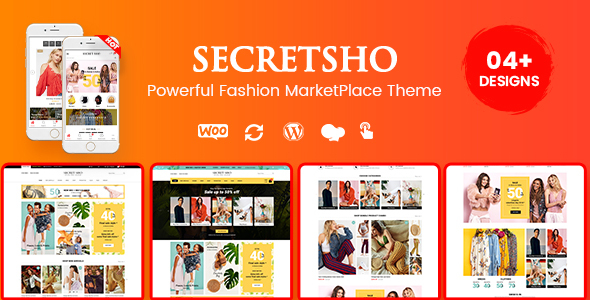 SecretSho - Fashion Shop WordPress WooCommerce MarketPlace Theme (Mobile Layout Included) icon