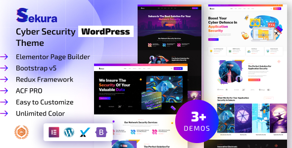 Sekura - Cyber Security WordPress Theme icon