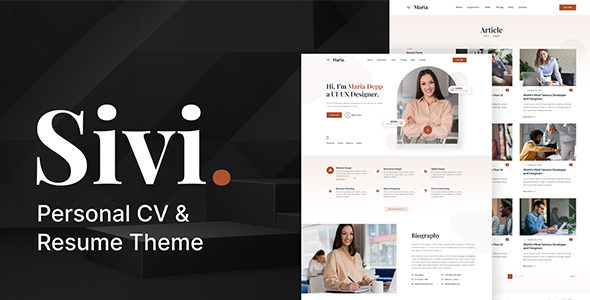 Sivi - Personal CV/Resume Theme icon