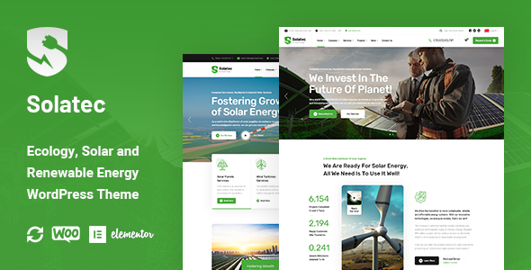 Solatec - Ecology & Solar Energy WordPress Theme icon