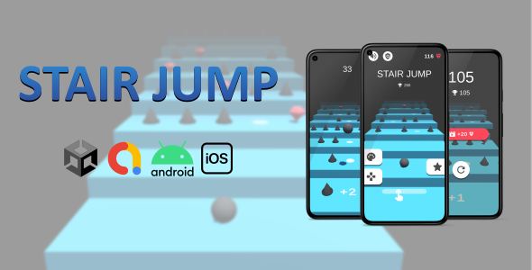 Stair Jump (Unity + Admob) icon