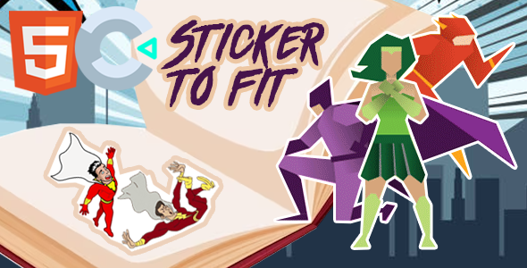 Sticker To Fit (HTML5 Game - Construct 3) icon