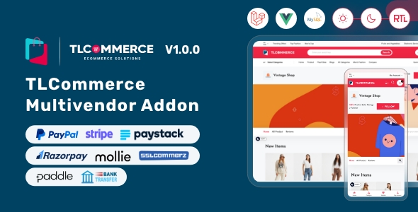 TLCommerce Multivendor Add-on icon