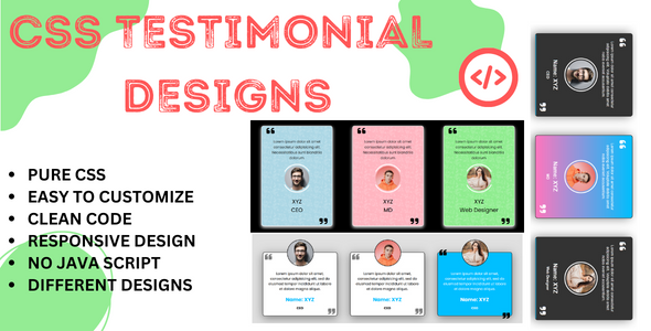 Testimonial Design with Effects icon