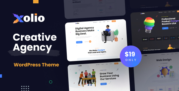 Xolio - Creative Agency & Portfolio WordPress Theme icon