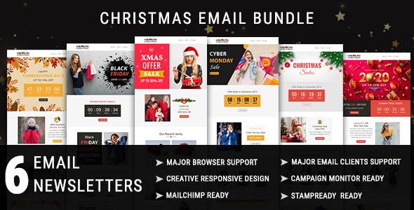 Christmas - Responsive Email Newsletter Template icon