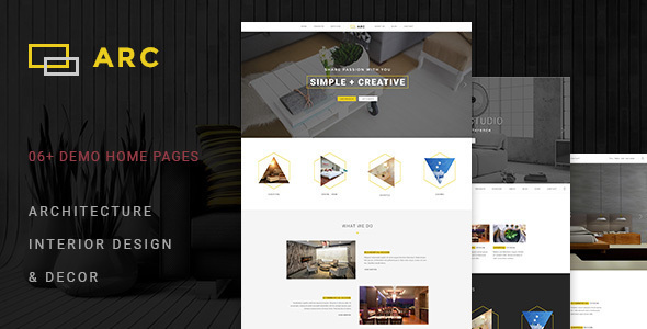 ARC - Interior Design Joomla Template icon