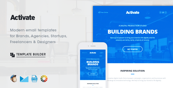 Activate - Modern Emails & Online Template Builder icon