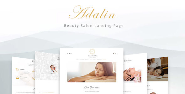 Adalin - Beauty Salon Landing Page icon