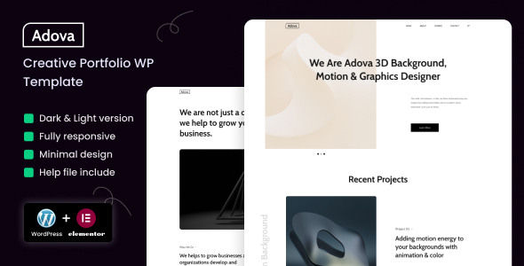 Adova - Creative Portfolio WordPress Theme icon