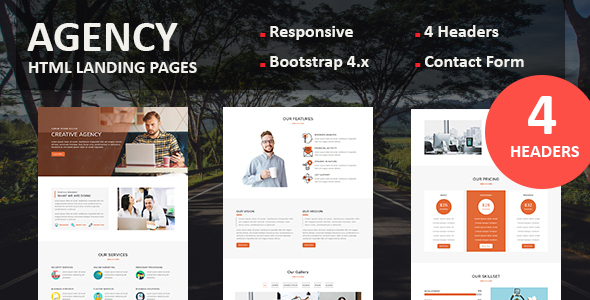 Agency - Multipurpose Responsive Landing Page icon
