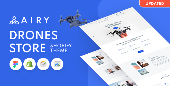 Airy - Drones Store Shopify Theme icon
