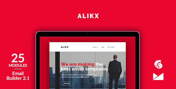 Alikx Email Template + Online Emailbuilder 2.1 icon