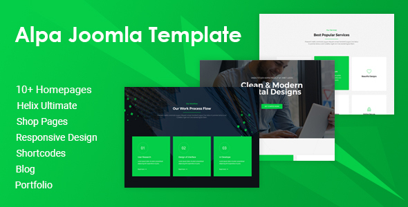 Alpa | Responsive Multipurpose Joomla 4 Website Template icon