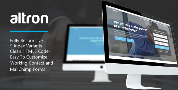 Altron - Multi-Purpose Landing Page Template icon