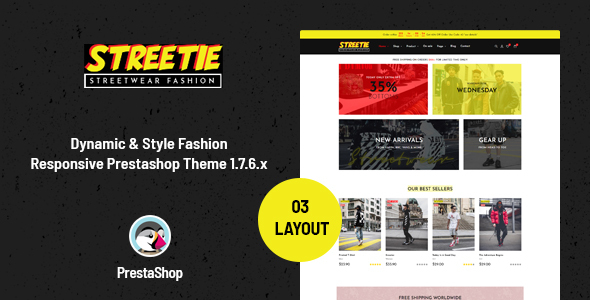 Ap Streetie - Prestashop Street Style Fashion Theme icon