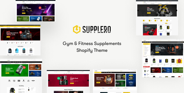 Ap Supplero - Gym & Fitness Supplements Shopify Theme icon