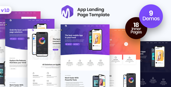 App Landing Page - AppMax icon