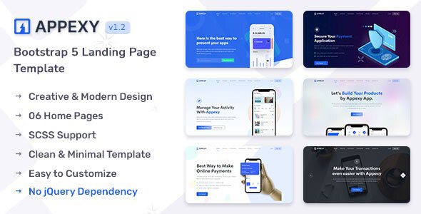 Appexy - Landing Page Template icon
