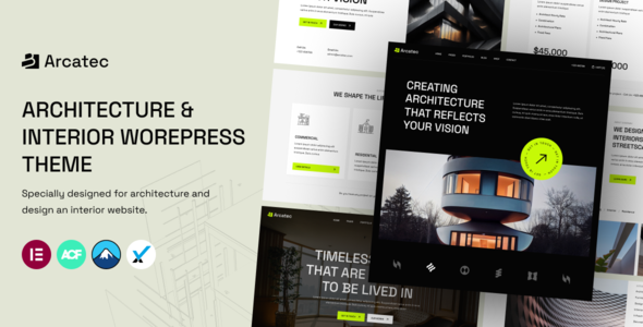 Arcatec - Architecture and Interior WordPress Theme icon