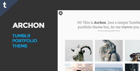 Archon Tumblr Portfolio Theme icon
