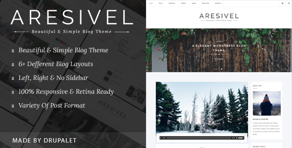 Aresivel - A Responsive Drupal Blog Theme icon