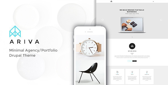 Ariva - Minimal Drupal Theme with Builder icon