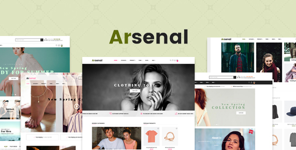 Arsenal Fashion Responsive PrestaShop Theme icon