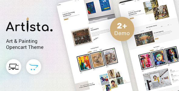 Artista - Artist & Painting Designers OpenCart Agency icon