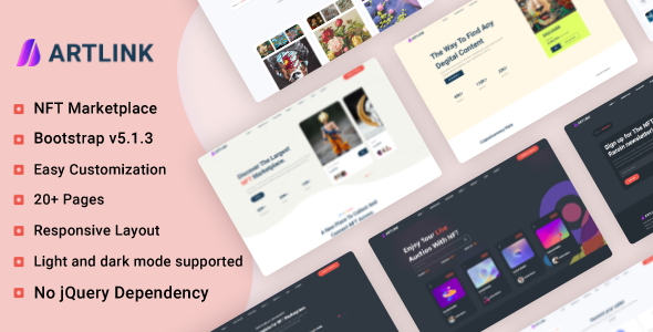 Artlink - NFT Marketplace Template icon