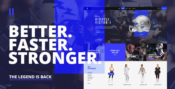 Athlete2 - Strong Magento 2 Theme icon