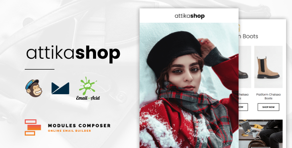 Attika - E-commerce Responsive Email for Fashion & Accessories icon