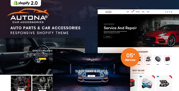 Autona - Auto Parts And Car Accessories Shopify Theme icon