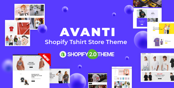 Avanti - Shopify Tshirt Store Theme icon