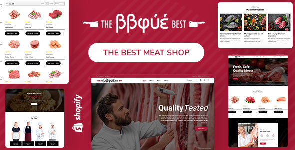 BBque | Butcher, Meat Shop Shopify Theme icon