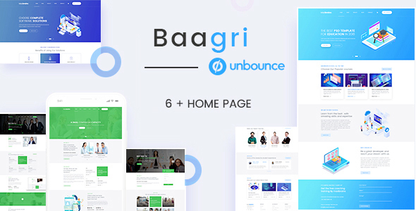 Baagri - Multipurpose Lead Generation Landing Pages icon