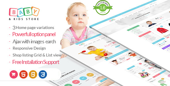 Baby Store-PrestaShop theme icon