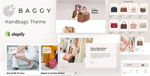Baggy - Fashion Handbags Shopify Theme icon