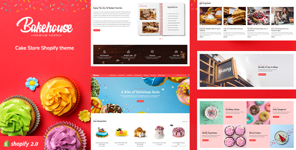 Bakehouse - Cake Shop Shopify 2.O Theme icon